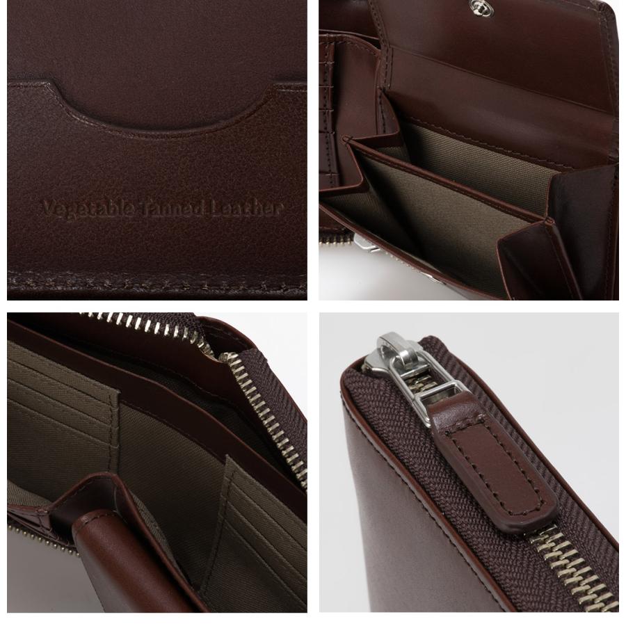 新品　MARGARET HOWELL ロチェ ラウンドファスナー折り財布 MARGARET HOWELL idea（マーガレット ハウエル アイデア） 【正規販売