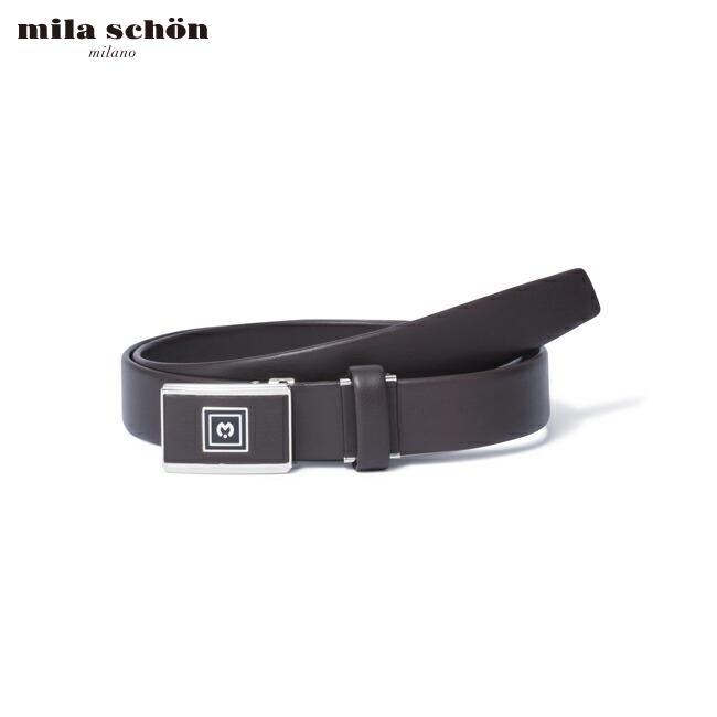 ミラショーンワニ革ベルト日本製