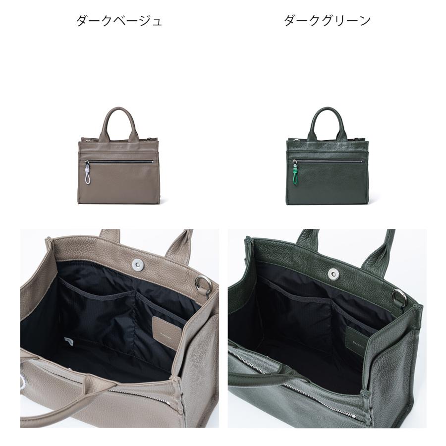 MANIUNO 【正規販売店】MANIUNO イタリアンレザー スクエアミニトート