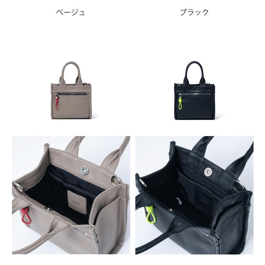 MANIUNO 【正規販売店】MANIUNO イタリアンレザー スクエアミニトート