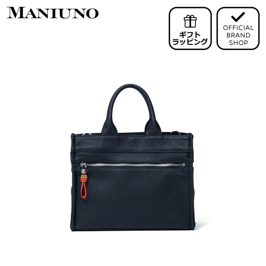 MANIUNO 【正規販売店】MANIUNO ECCO LEATHER スクエアミニトート(M