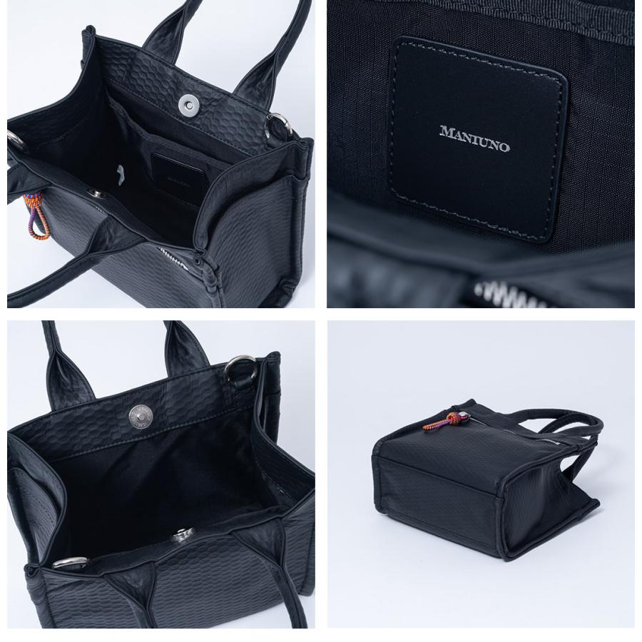 MANIUNO 【正規販売店】MANIUNO ECCO LEATHER スクエアミニトート(S