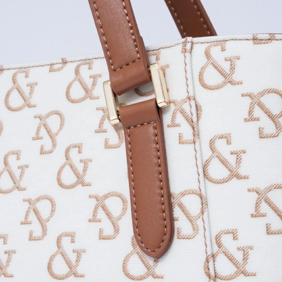 PINKY&DIANNE トートバッグ ベージュ Pinky&Dianne - 【中古】 ピンキー＆ダイアン トートバッグ