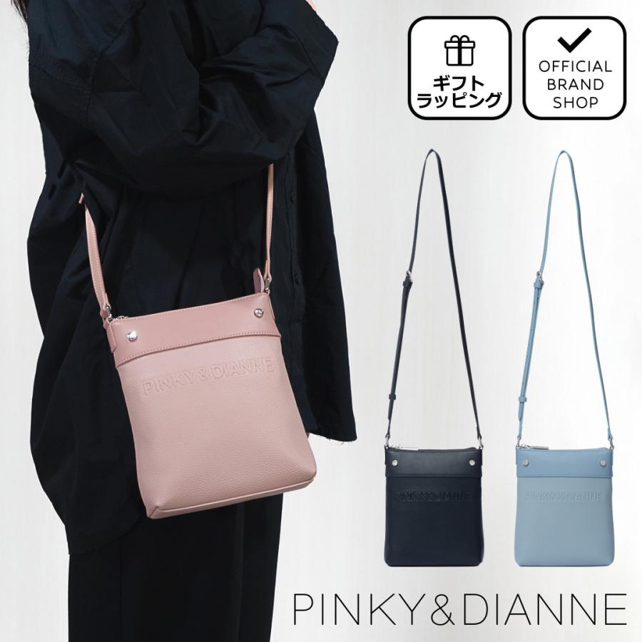未使用品 PINKY&amp;DIANNE インターセクト ポシェット ショルダーバッグ ピンク ピンキーアンドダイアン レディース 5MLA2/K06391E/LAN30/ PINKY&DIANNE（ピンキー アンド ダイアン） 【50%OFF】【正規販売店
