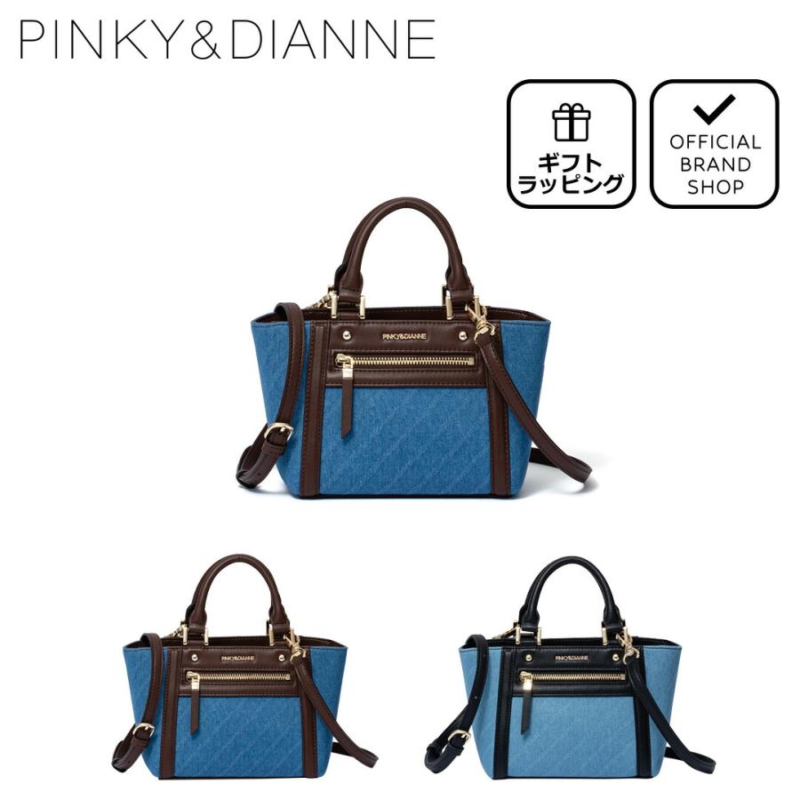 〖新品 タグ付き〗【PINKY＆DIANNE】2WAY ハンドバッグ ショルダーバッグ PINKY&DIANNE ピロー 2WAYハンド 商品｜THE BAGMANIA