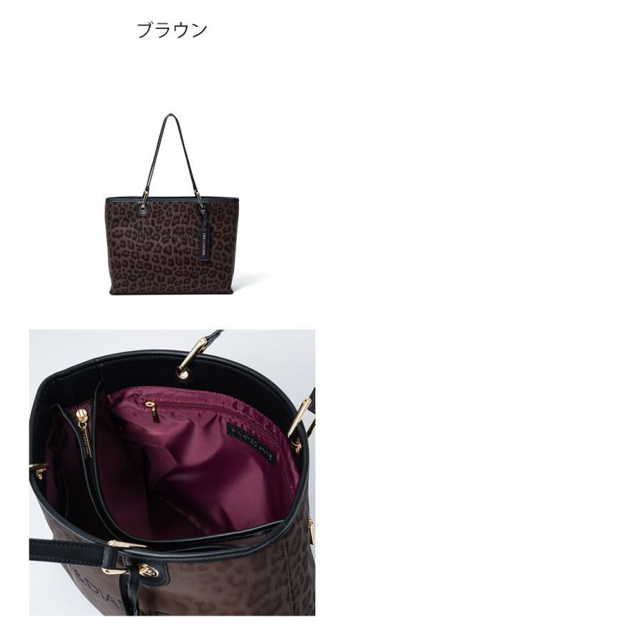 ピンキー＆ダイアン レオパードトート PINKY&DIANNE 【正規販売店】PINKY&DIANNE ソフトレオパード