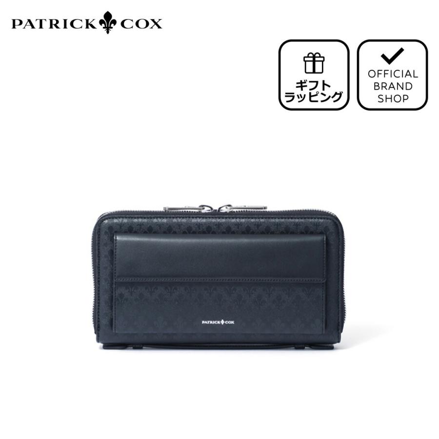 PATRICK COX KINGS CANVAS クラッチバッグ PATRICK COX（パトリックコックス） 【正規販売店】PATRICK COX KINGS