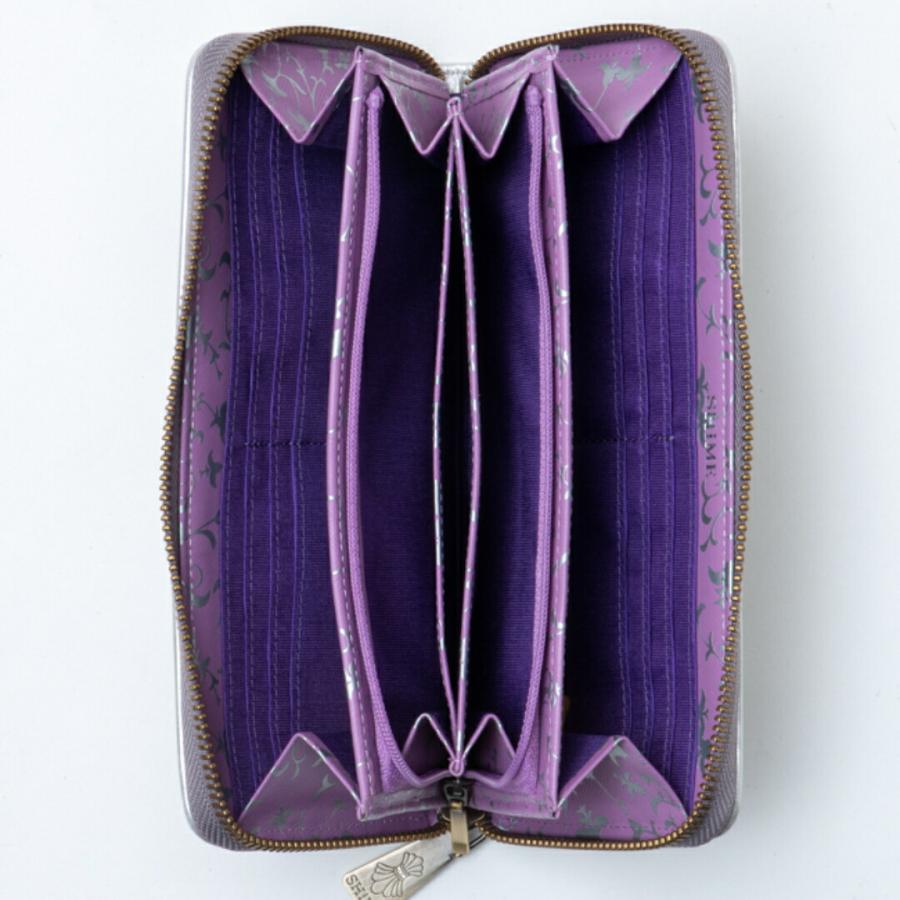 SHiME 【正規販売店】SHiME FLOWER カルタス ラウンドファスナー