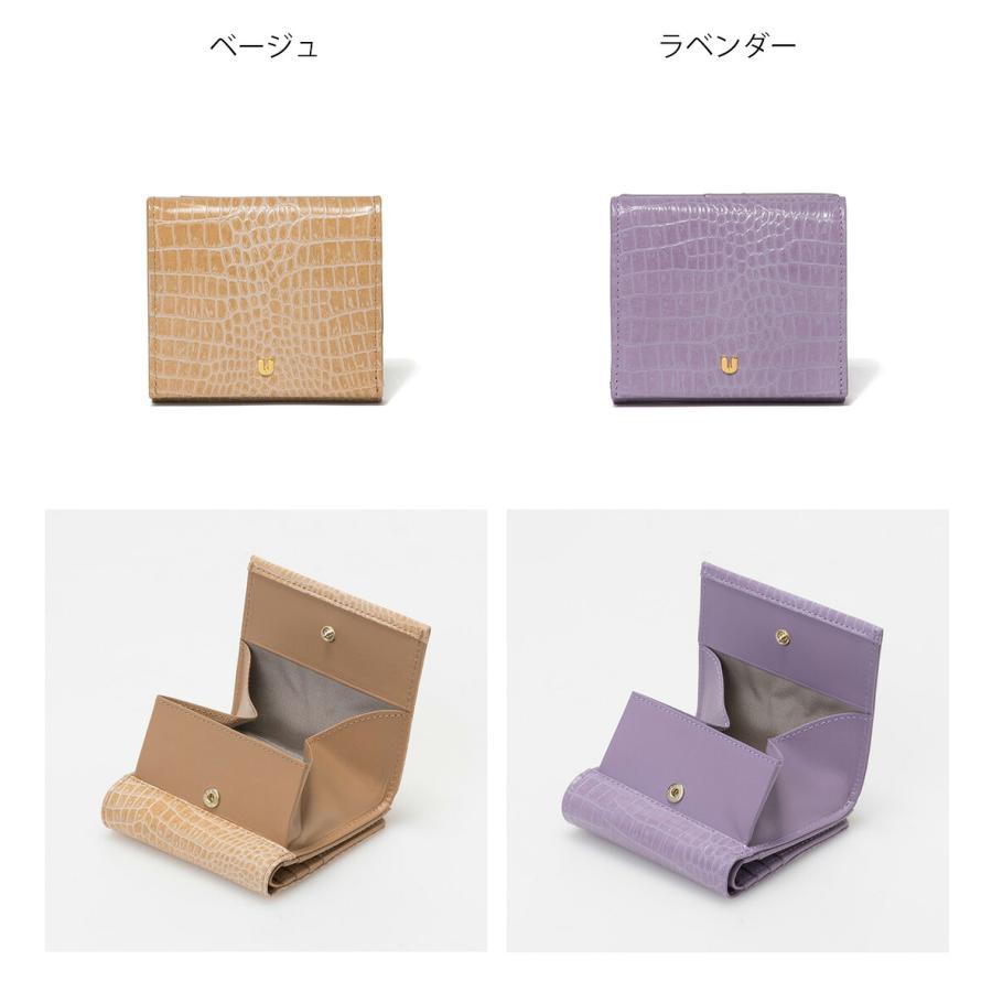 U by Ungaro 【正規販売店】U by ungaro クロード BOX折り財布 ［ユー