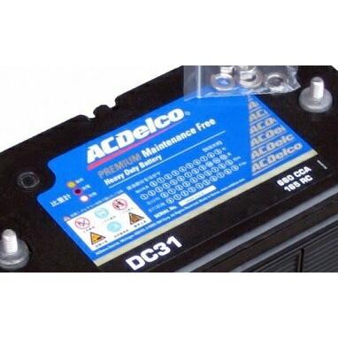 ACDelco DC31 ACデルコ バッテリー ヘビーデューティーバッテリー カー