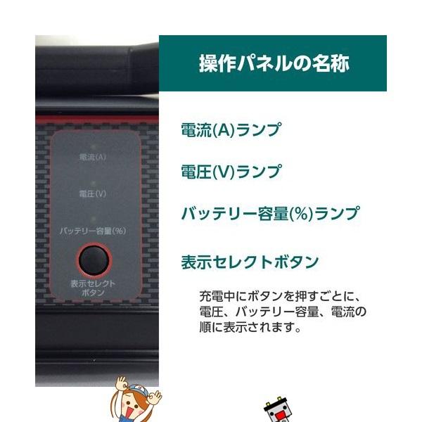 大自工業 メルテック SC-1200 バッテリー充電器 延命の画像