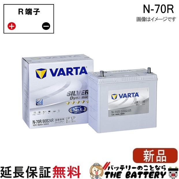 VARTA N70R 80B24R 自動車 バッテリー アイドリングストップ車 対応