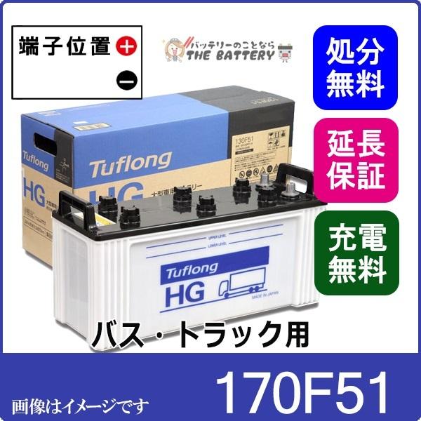 170F51 自動車 バッテリー 業務車用 エナジーウィズ 昭和電工 日立 後継品 タフロング HG｜thebattery