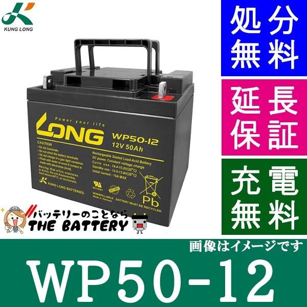 WP50-12 ロングバッテリー KUNG LONG 互換 HP 38-12A 電動車椅子 産業用｜thebattery