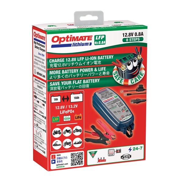 オプティメイト リチウム TM-497 Optimate 4s 0.8A  バッテリー 充電器 延命 バイク オプティメート｜thebattery｜04