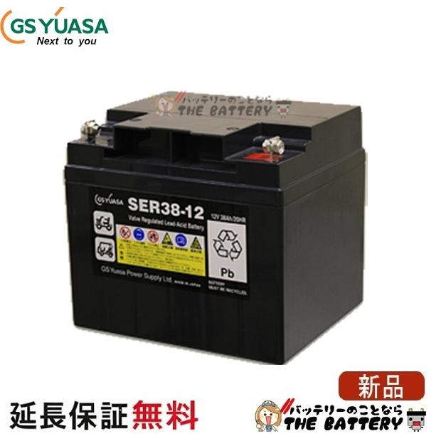 GSユアサ SER38-12 GSユアサ ( ボルトナットタイプ ) 産業用 国産 