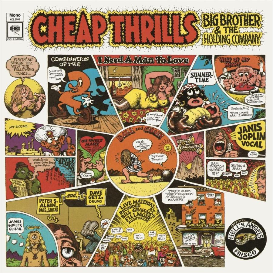 アナログLP “CHEAP THRILLS”ジャニス・ジョプリン限定盤