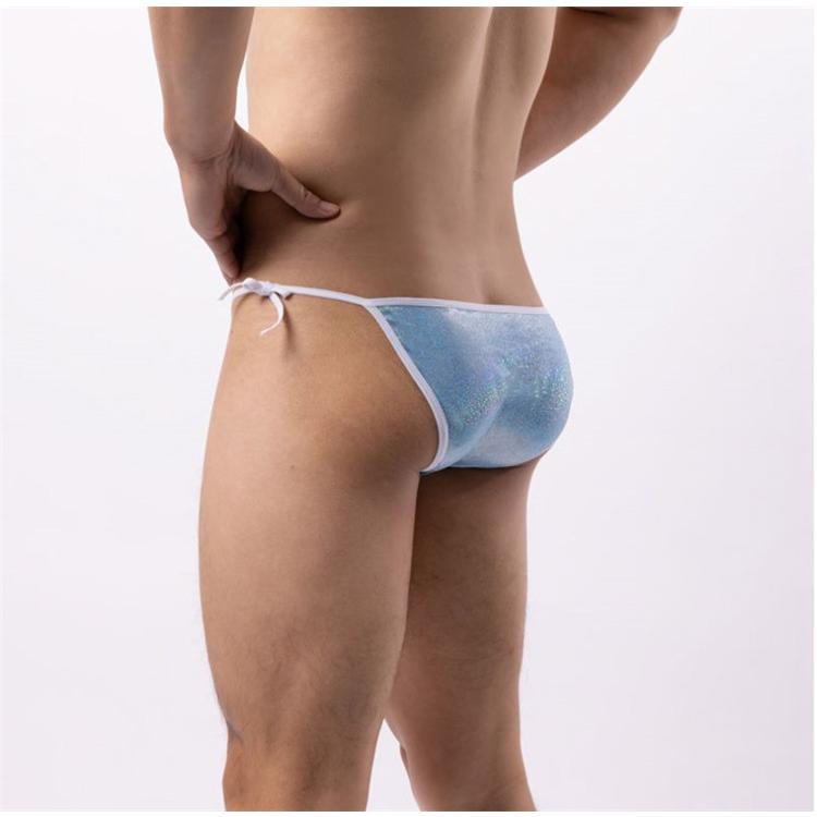 ブリーフ 紐パン ショーツ 下着 メンズ ボクサーブリーフ キラキラ 伸縮性よい 立体感 勝負下着 ギフト おしゃれ ユニーク セール |  | 16