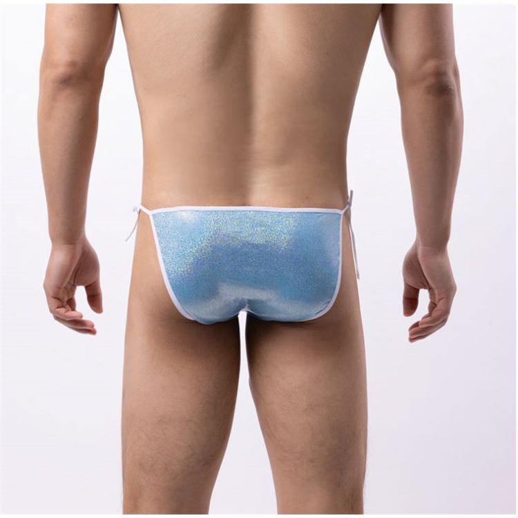 ブリーフ 紐パン ショーツ 下着 メンズ ボクサーブリーフ キラキラ 伸縮性よい 立体感 勝負下着 ギフト おしゃれ ユニーク セール |  | 17