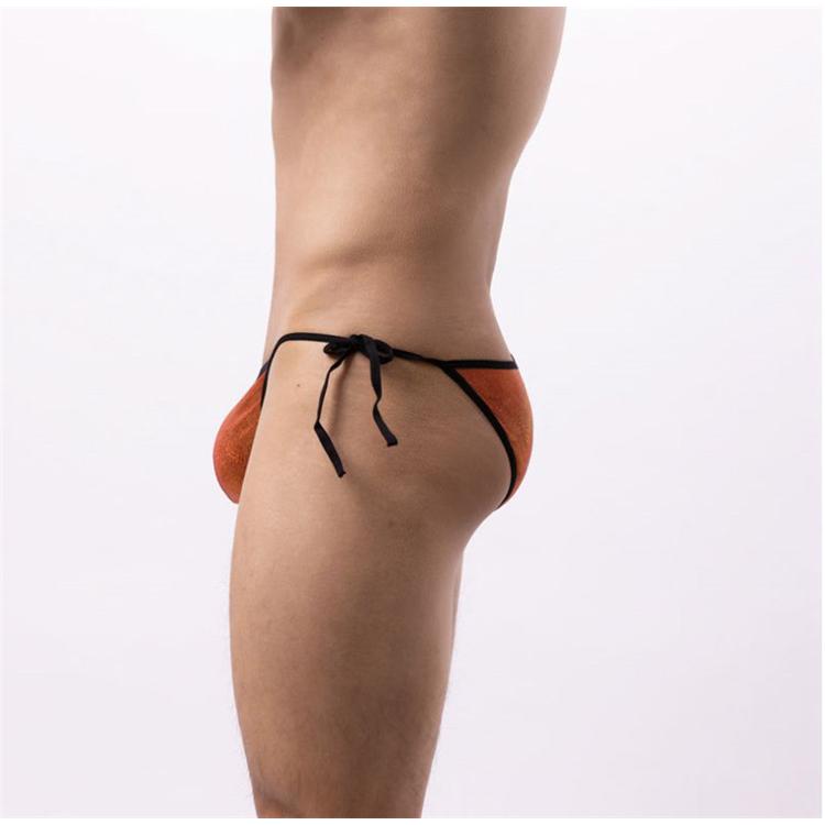 ブリーフ 紐パン ショーツ 下着 メンズ ボクサーブリーフ キラキラ 伸縮性よい 立体感 勝負下着 ギフト おしゃれ ユニーク セール |  | 19