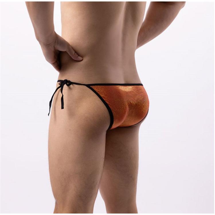 ブリーフ 紐パン ショーツ 下着 メンズ ボクサーブリーフ キラキラ 伸縮性よい 立体感 勝負下着 ギフト おしゃれ ユニーク セール |  | 20