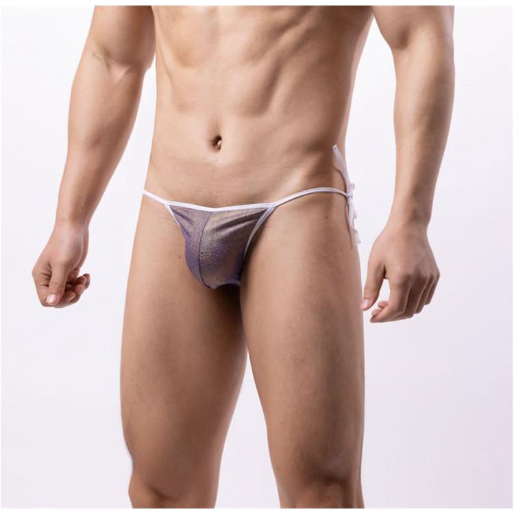 ブリーフ 紐パン ショーツ 下着 メンズ ボクサーブリーフ キラキラ 伸縮性よい 立体感 勝負下着 ギフト おしゃれ ユニーク セール |  | 21