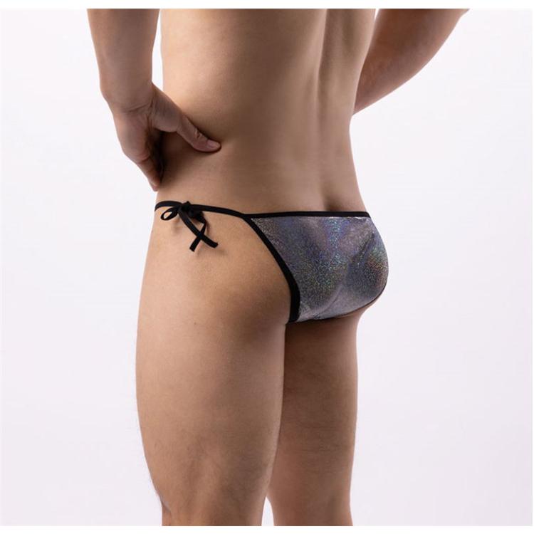 ブリーフ 紐パン ショーツ 下着 メンズ ボクサーブリーフ キラキラ 伸縮性よい 立体感 勝負下着 ギフト おしゃれ ユニーク セール |  | 07