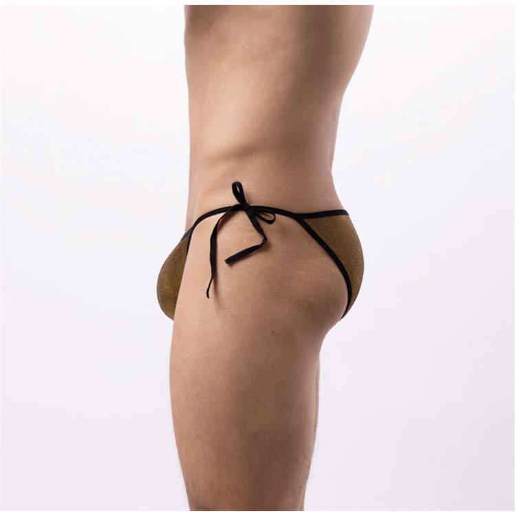 ブリーフ 紐パン ショーツ 下着 メンズ ボクサーブリーフ キラキラ 伸縮性よい 立体感 勝負下着 ギフト おしゃれ ユニーク セール |  | 12