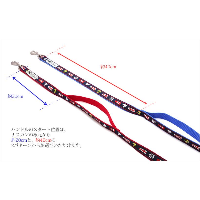 BLCハンドル付きリード <Mサイズ・Sサイズ共通> レッド水玉2|theblacklab|07