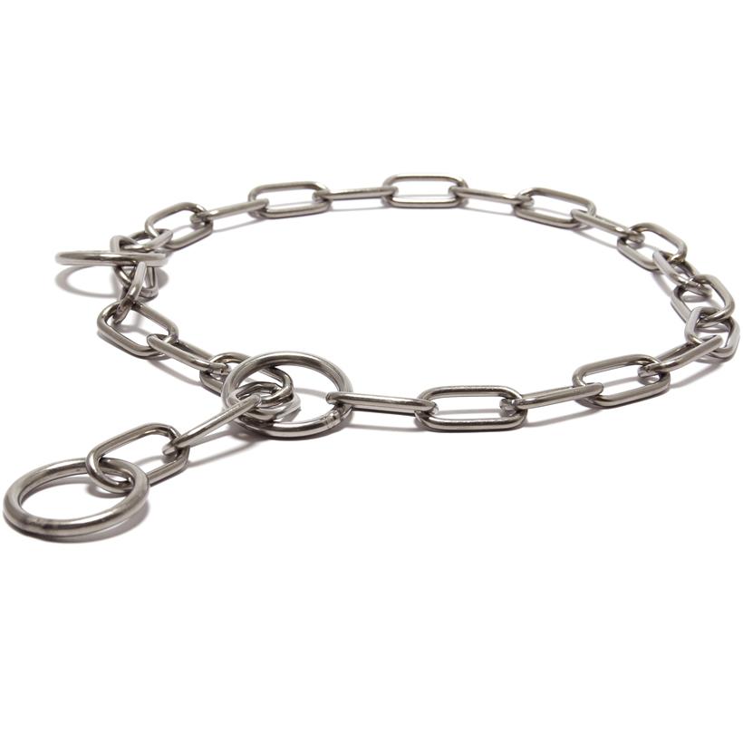 3.0mm/65cm＞チタンチョークチェーン（大判） : ブラックラブ