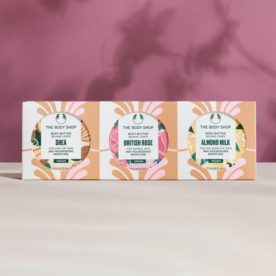 公式 】ミニボディバター トリオ ザボディショップ THE BODY SHOP