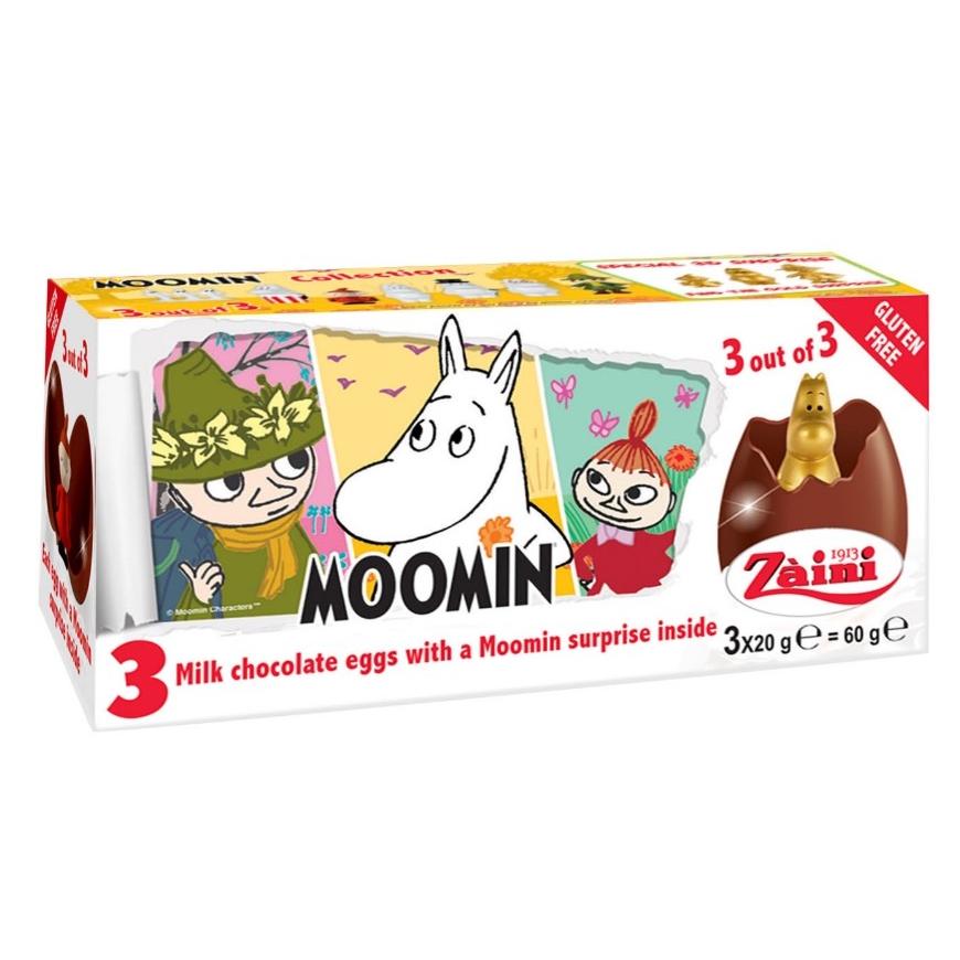 ムーミン チョコエッグ おもちゃ入り ３個入り イタリア ディズニー 448 The Bon Inc 輸入菓子食品 通販 Yahoo ショッピング