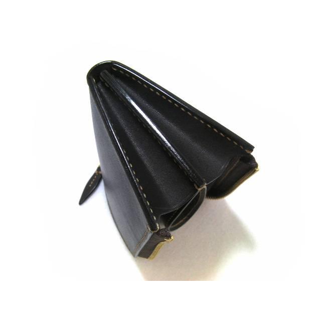 ブラックレザー ジッパーコンパクト財布 楽天市場】【新品】 ディオール 二つ折り財布 スカーレット