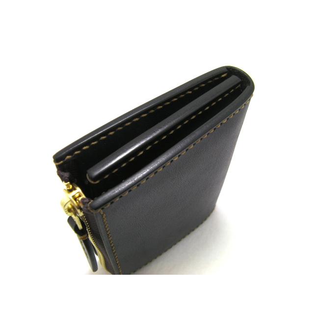 栃木レザー L字ファスナー コンパクト ミニ 財布 メンズ 黒 栃木レザー L字ファスナー コンパクト ミニ 財布 メンズ 黒