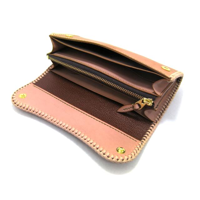 送料無料 】 栃木レザー 長財布 メンズ レディース カードが