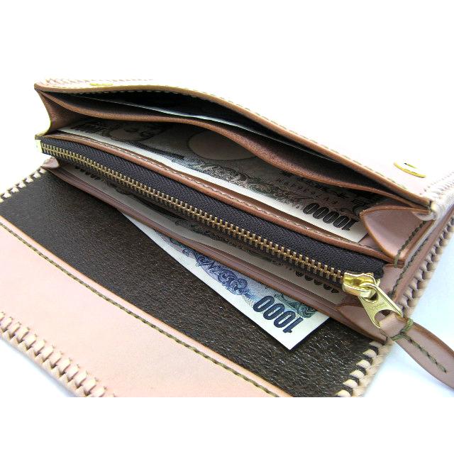 キャッスルロック 栃木レザー 人気 長財布 メンズ レディース ヌメ革 大容量 送料無料 】 栃木レザー 長財布 メンズ レディース カードが