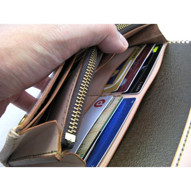 送料無料 】 栃木レザー 長財布 メンズ レディース カードが