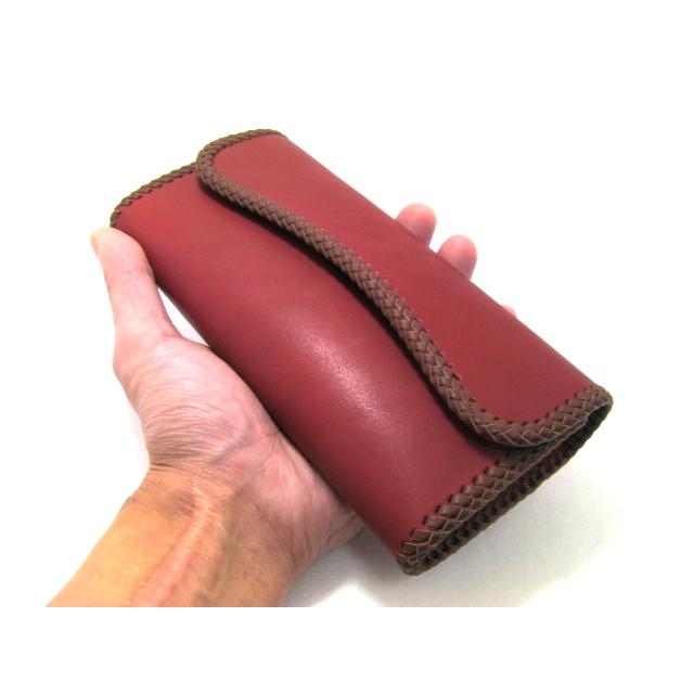 送料無料 】 栃木レザー 長財布 メンズ レディース カードが
