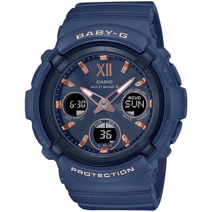 新品未使用CASIO Baby-G BGA-2800-2AJF ネイビー　箱付き BABY-G ベビーG BGA-2800シリーズ BGA-2800-2AJF レディース 腕時計