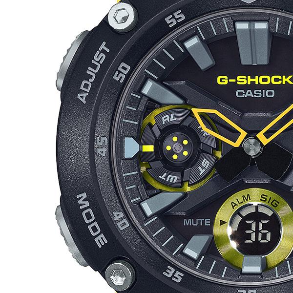 G-SHOCK GA-2000-1A9JF メンズ 腕時計 アナデジ カーボンコアガード