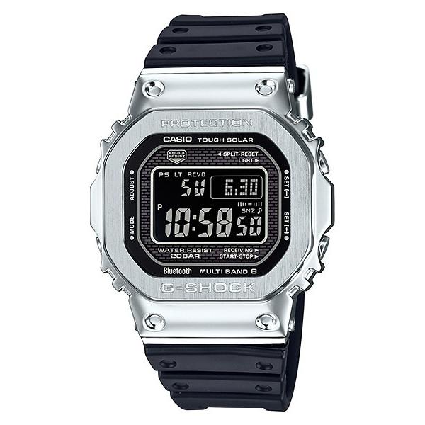 G-SHOCK GMW-B5000 電波ソーラー シルバー 反転液晶 G-SHOCK GMW-B5000-1JF メタル シルバー 電波ソーラー メンズ 腕時計