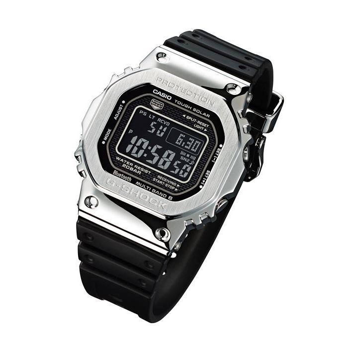 G-SHOCK GMW-B5000-1JF メタル シルバー 電波ソーラー メンズ 腕時計