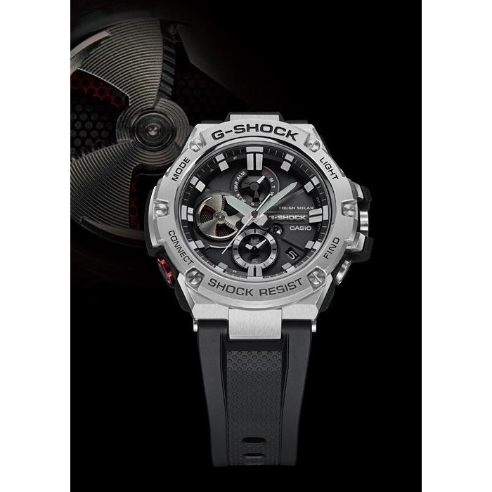 G-STEEL G-SHOCK GST-B100-1AJF メンズ 腕時計 ソーラー ブラック