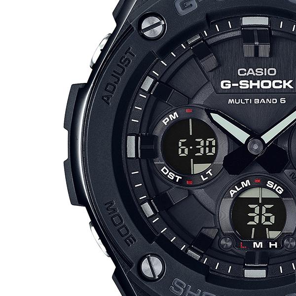 CASIO【GST-W100D】G-SHOCKソーラー電波時計 楽天市場】カシオ Gショック GST-W100D-1A2JF G-STEEL 電波