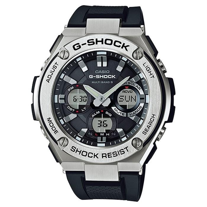 G-STEEL G-SHOCK 電波ソーラー メンズ 腕時計 アナログ デジタル