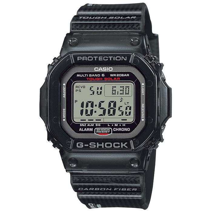 G-SHOCK 5600シリーズ GW-S5600U-1JF メンズ 腕時計 電波ソーラー カーボンファイバーインサートバンド 国内正規品 カシオの画像