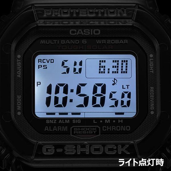 G-SHOCK 5600シリーズ GW-S5600U-1JF メンズ 腕時計 電波ソーラー カーボンファイバーインサートバンド 国内正規品 カシオの画像