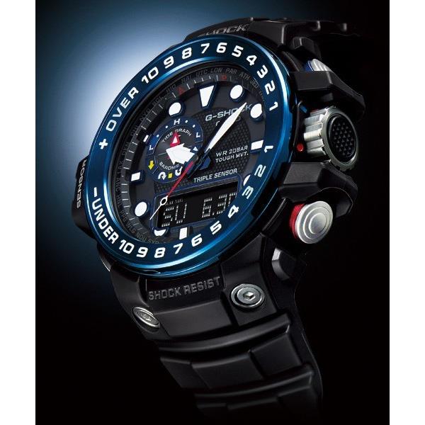 カシオG-SHOCKガルフマスター　GWNー1000Bー1BJFソーラークォーツ G-SHOCK ガルフマスター GWN-1000B-1BJF メンズ 腕時計 電波ソーラー