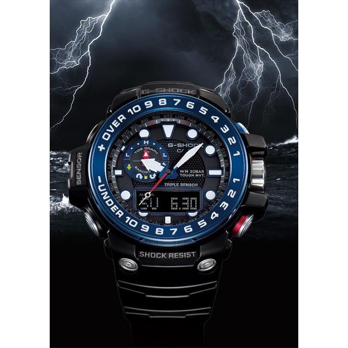 G-SHOCK ガルフマスター GWN-1000B-1BJF メンズ 腕時計 電波ソーラー