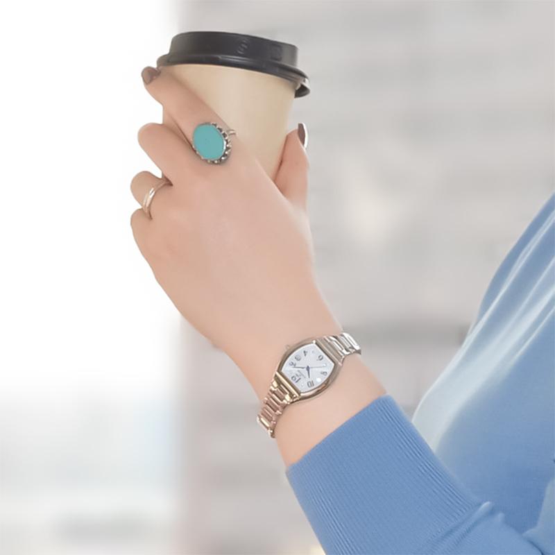 ザ・クロックハウス ビジネスカジュアル LBC1005-WH1A レディース 腕時計 ソーラー トノー ステンレス ホワイト 雑誌掲載 着用モデル | THE CLOCK HOUSE | 14